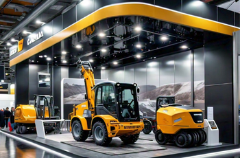Professional exhibition stand builders for Bauma 2025 by Expo Creators, offering turnkey solutions to maximize your brand's presence in Munich.